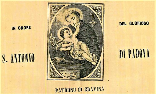 Antico foglio con preghiera - foglio, e