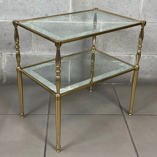 Tavolino rettangolare ottone - rettangolare,