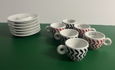 ILLY 6 TAZZINE E PIATTINI CAFFÈ COFFEE BAR DESIGN MONA HATOUM 2021