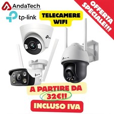 Telecamera Esterno TP-LINK Videosorveglianza con Visione notturna IR Vari Modell
