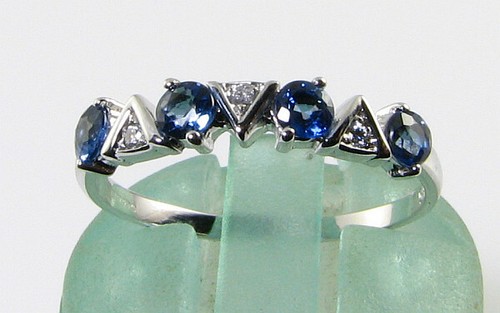 Anello eternity oro - oro, bianco