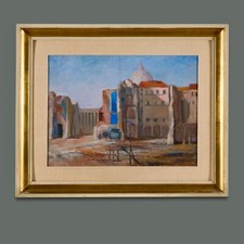 Giovanni Omiccioli Quadro Demolizioni Spina di Borgo