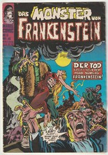✪ IL MOSTRO DI FRANKENSTEIN #10, Williams/Marvel Comics 1974 COMICHEFT Z2