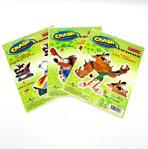 Adesivo crash bandicoot 1999 - adesivo,