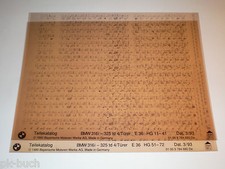 BMW 316I - 325TD 4 Door E36