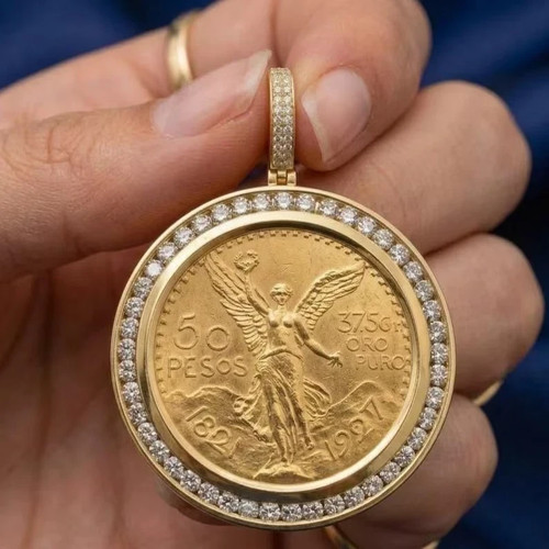 Ciondolo pesos lunetta - ciondolo,