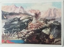 CARTOLINA 2 REGGIMENTO FANTERIA CARRISTA CARRARMATO FIRMATA MONTAGNA 