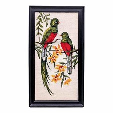 Arazzo Vintage Con Uccelli