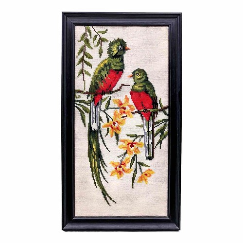 Arazzo vintage con uccelli - vintage,