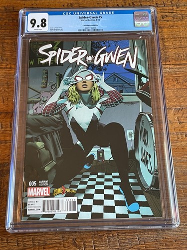 Spider gwen cgc 8 - spider-gwen, 9.8