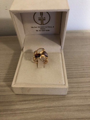 Anello oro rosa kt - in,