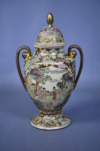 Vintage vaso cinese ceramica