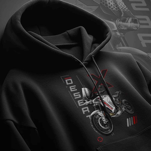 Felpa con cappuccio - , moto