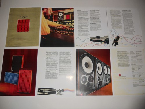 Jbl brochure l100 altoparlante - l100,