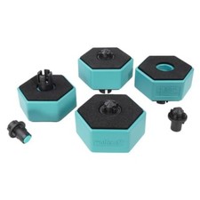 wolfcraft 4 Supporti da banco multifunzione I 6892000 I Supporto antiscivolo dei