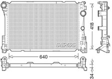 Radiatore DRM17049 DENSO per