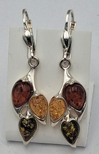 Orecchini IN Argento Ambra