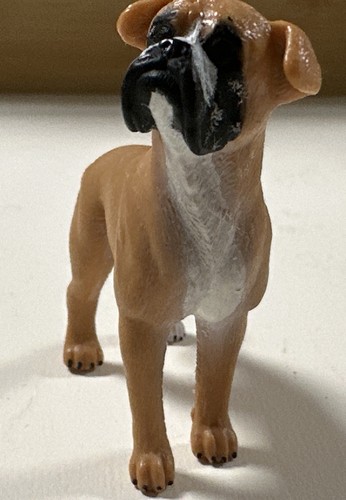 Schleich boxer puppy - boxer, figurine