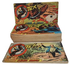 STRISCE TEX Serie OKLAHOMA 1/14 COMPLETA Audace Bonelli 1958