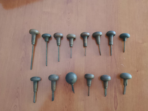 Lotto antico utensili - lotto, 14