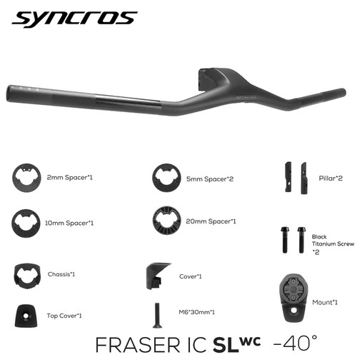 Syncros 740mm carbonio - 740mm,