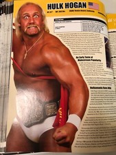 HULK HOGAN Wrestling Book WWE