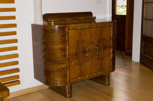 Vitrina legno noce - vitrina,