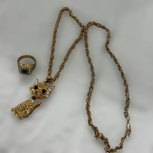Collana anello showa vintage - collana,