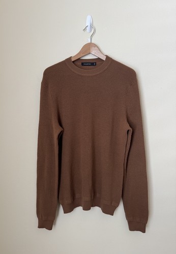 Maglione maglia waffle
