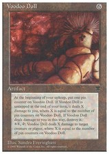 MTG VOODOO DOLL EXC - BAMBOLA VOODOO - CHR - MAGIC