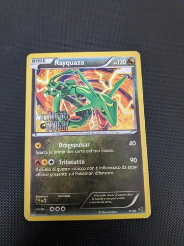 Rayquaza tesoro dei draghi - rayquaza,
