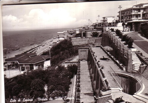 Cartolina lido lavinio di - lido,