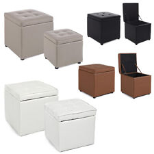 SET 2 POUF CONTENITORE