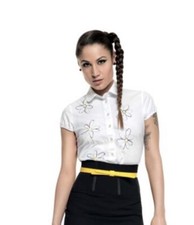 DENNY ROSE CAMICIA bianca