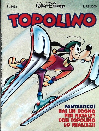 Topolino 2038 20 dicembre - -,