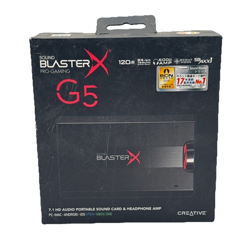 Creative sound blasterx pro - sound, g5