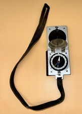 Bussola da marcia Wehrmacht DRP con cinturino in pelle