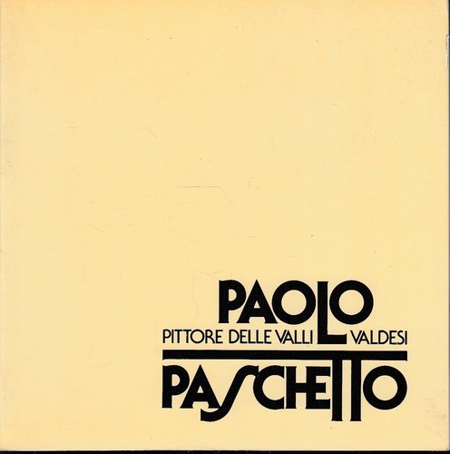 Paolo paschetto pittore - paolo,