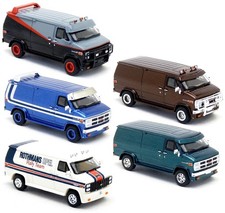 Brekina - Chevrolet C 20 GMC Vandura - USA Panel Van Truck selezione - 1:87 H0