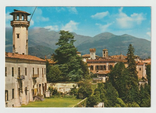 Biella cartolina castello - cartolina,