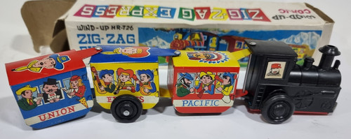 Treno giocattolo vintage - treno,