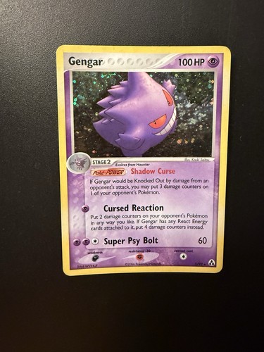 Gengar holo ex - holo, 5/92
