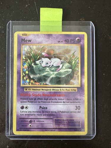 Carta pokemon mew - carta,