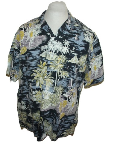 Camicia hawaiana uomo palmen - hawaiana,