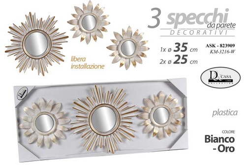 Specchi parete classico - specchi,