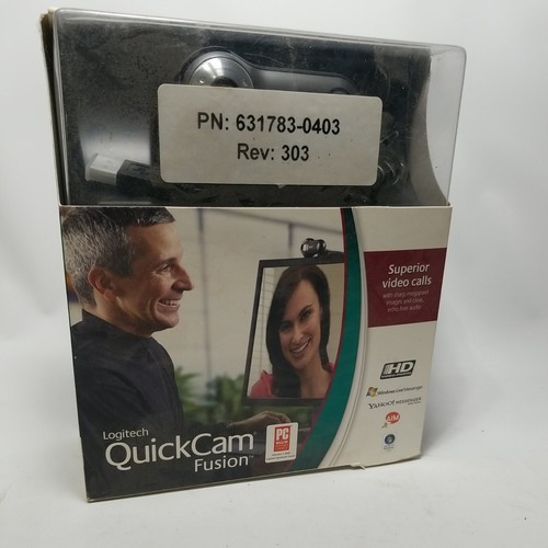 Logitech quickcam fusion - logitech,