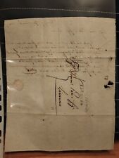 Prefilatelia. Toscana, Firenze/Livorno 27-11-1824. Con Testo. Vollmeier 5p.