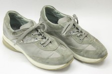 CESARE PACIOTTI scarpe donna tg 6 Europa 36 grigio tela scamosciata S6932