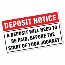 È richiesto un deposito