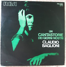 DISCO 33 GIRI CLAUDIO BAGLIONI UN CANTASTORIE DEI GIORNI NOSTRI PSL 10511